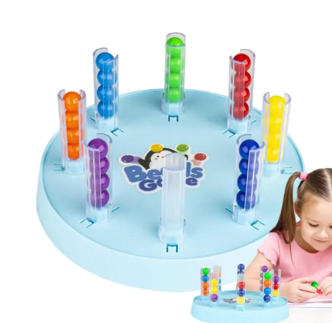 Jeu de perles Fidtoy pour enfants – Jouet éducatif de tri de perles pour développer la pensée logique, la motricité fine et le jeu à deux joueurs