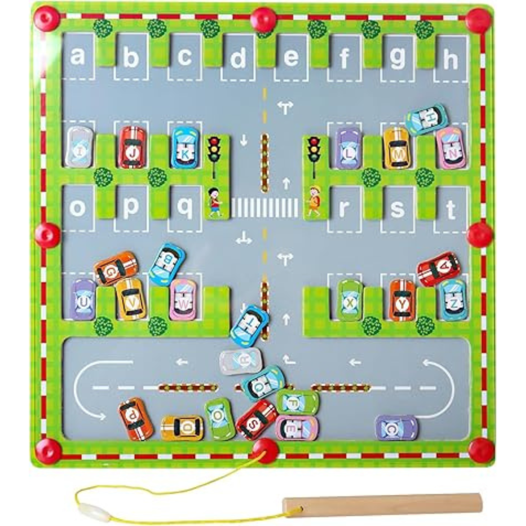 AlfaKids – Leren & Ontdekken – Magnetisch Alfabet Speelbord