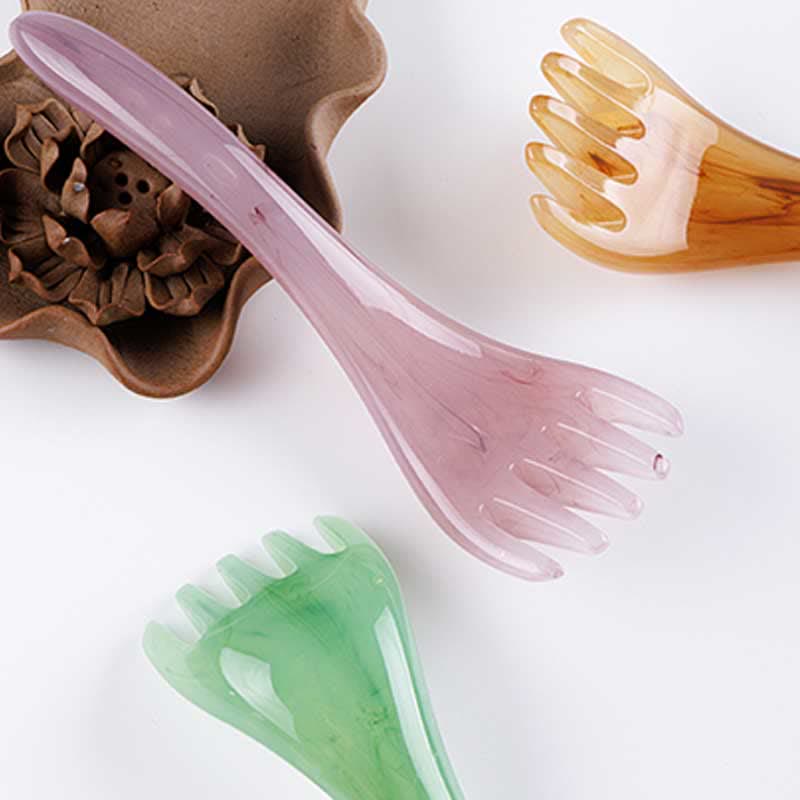 Resin Gua Sha Massage Comb Tool Set Gua Sha Tool BS 6