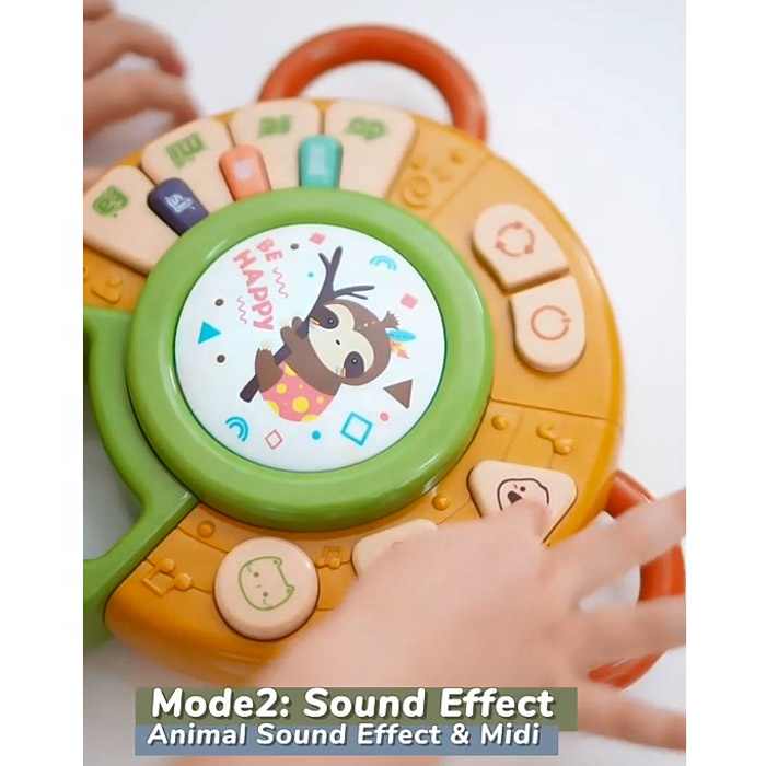 Fidtoy Cute Learning Drumming Musical Piano Toy for Toddlers
