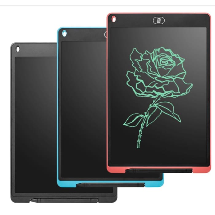 Fidtoy 10 Inch LCD Writing Tablet for Kids Reusable Drawing Pad with Lock Key Clear Key Stylus for Doodle Writing Notes and Travel