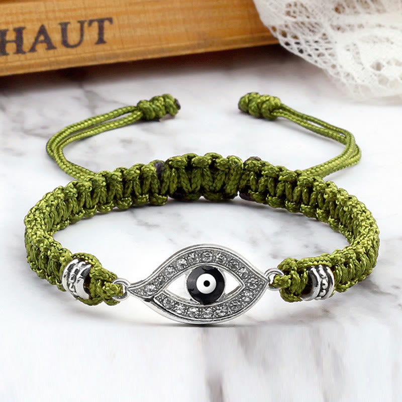 Buddha Stones Evil Eye Keep Away Evil Spirits String Bracelet - image 16