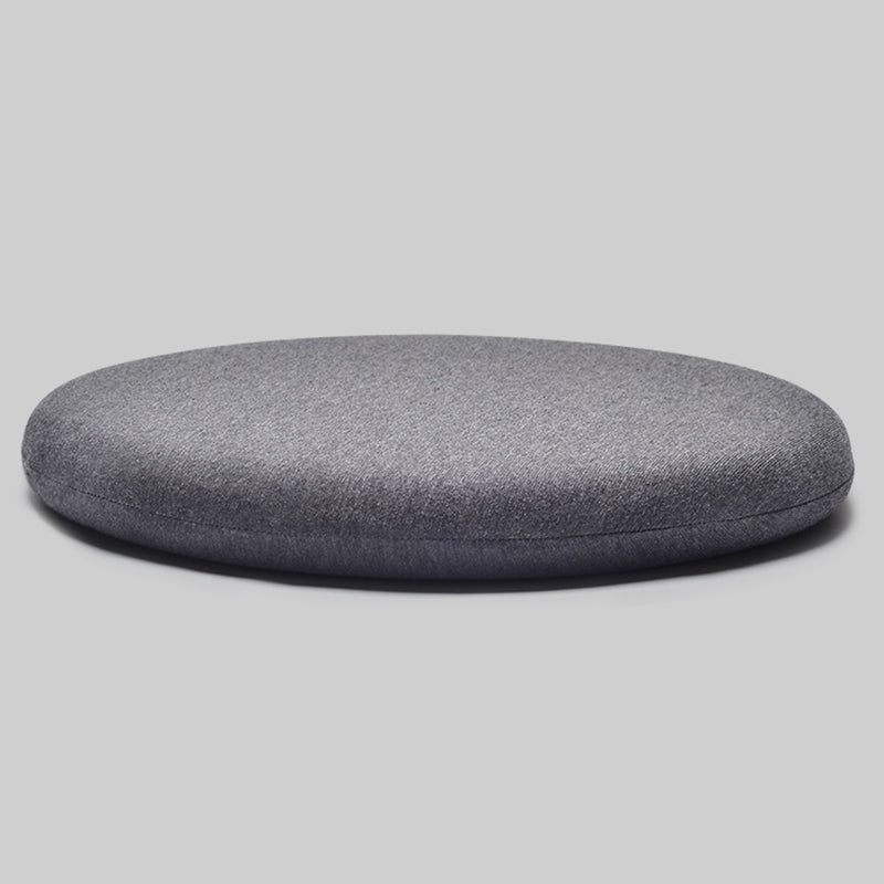 Buddha Stones Memory Foam Meditation Seat Cushion Chair Pad Home Living Room Decoration Decorations buddhastoneshop 40*40*4cm Gray