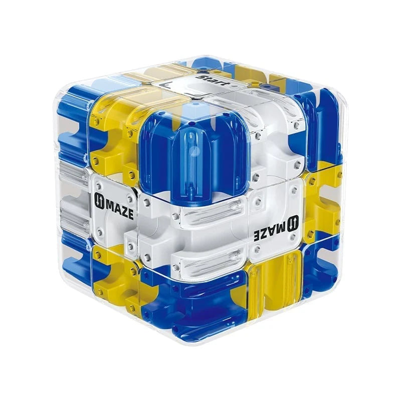3D Marble Maze Puzzle Cube – Puzzle Toy and Christmas Gift for Children