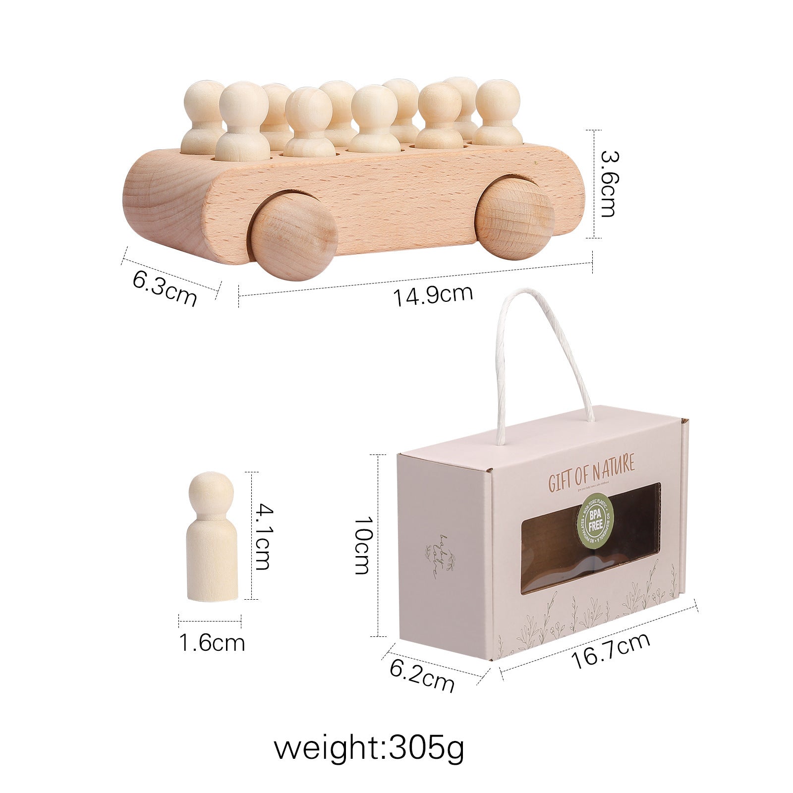 Wooden Multifunctional Early Education Puzzle Toys for Kids | Autism-Friendly Learning & Sensory Play
