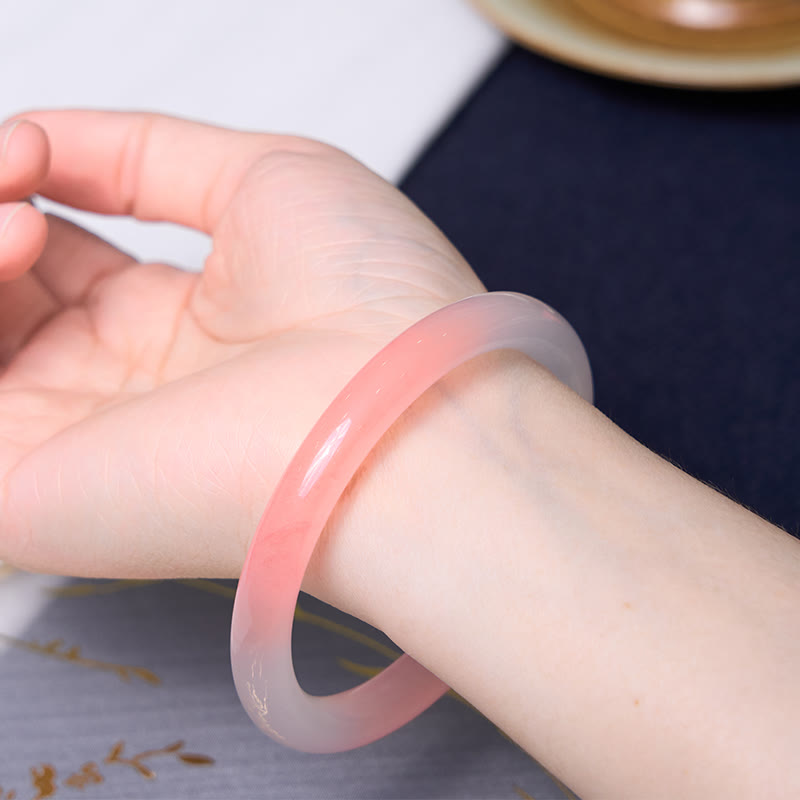 Foviel Attracting Love and Protection Pink Bracelet Bangle Bundle