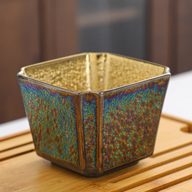 Buddha Stones Colorful Ceramic Teacup Tea Cups - 8cm*6cm*180ml - image 23