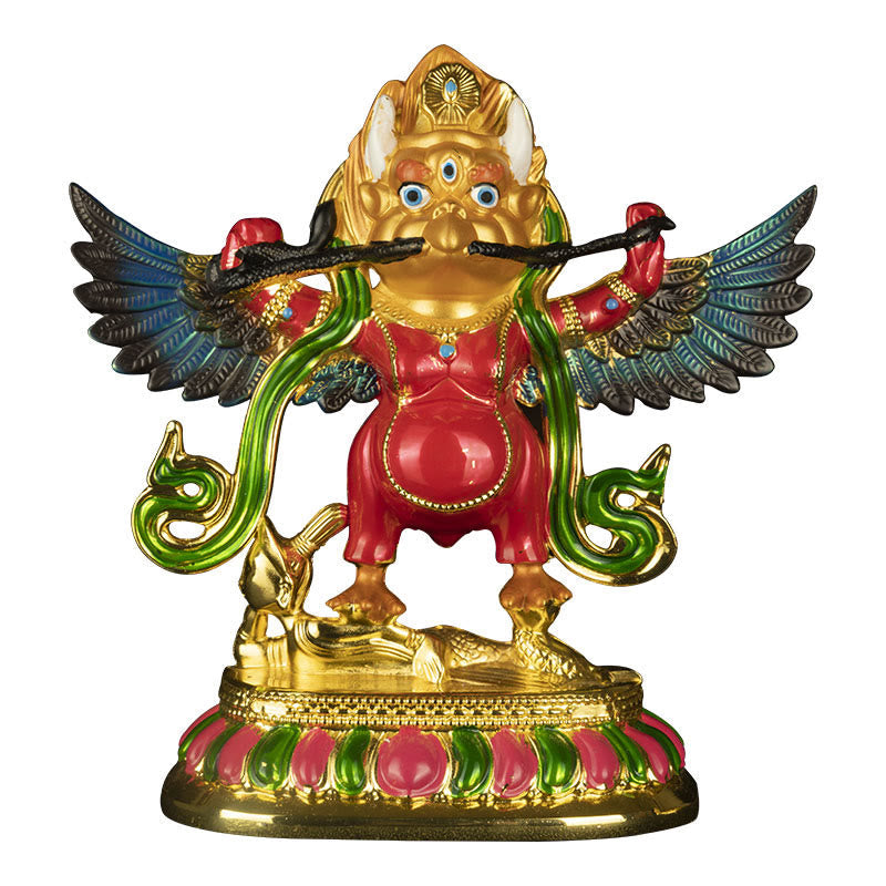 Buddha Stones Tibet Garuda Bird Alloy Keep Evil Spirits Away Home Decoration Decorations BS 8