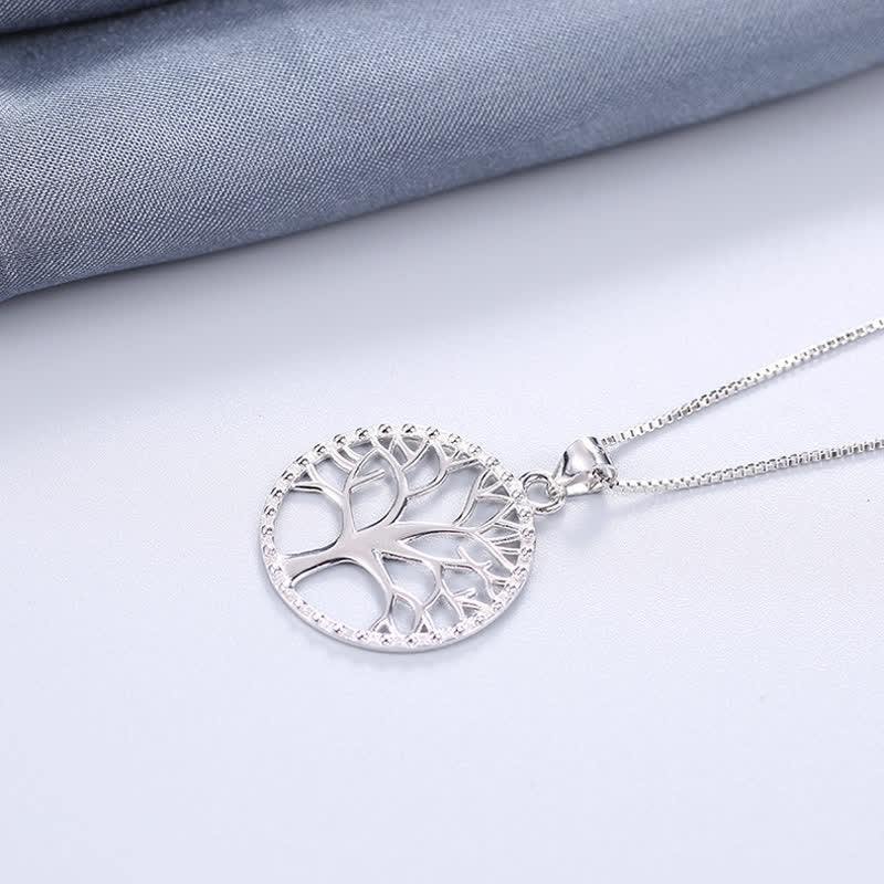 Buddha Stones The Tree of Life 925 Sterling Silver Creation Necklace Pendant Necklaces & Pendants BS 3