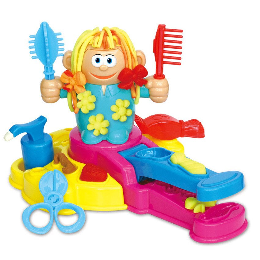 Clay Hairdresser Set™ - Haarsalon Avontuur - Kapper kleiset