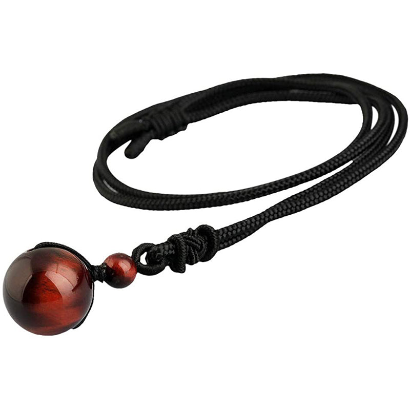 Buddhastoneshop Tibetan Tiger's Eye Protection Necklace
