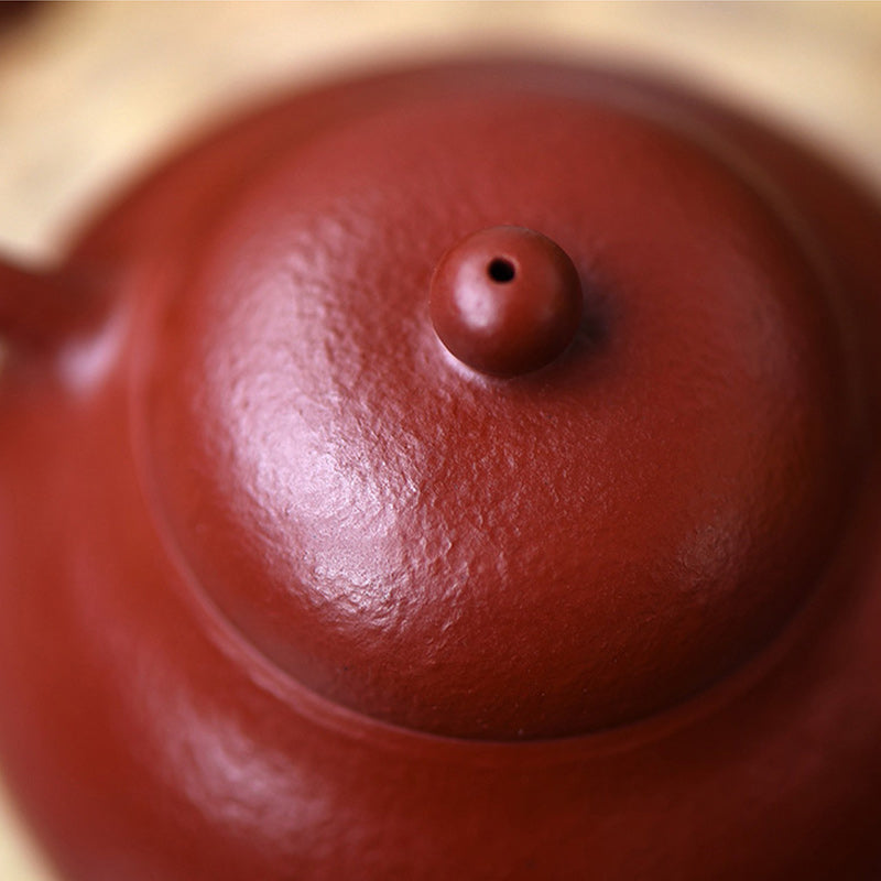 Buddha Stones Yixing All Handmade Wen Dan Brown Purple Clay Kung Fu Teapot Teapot BS 10