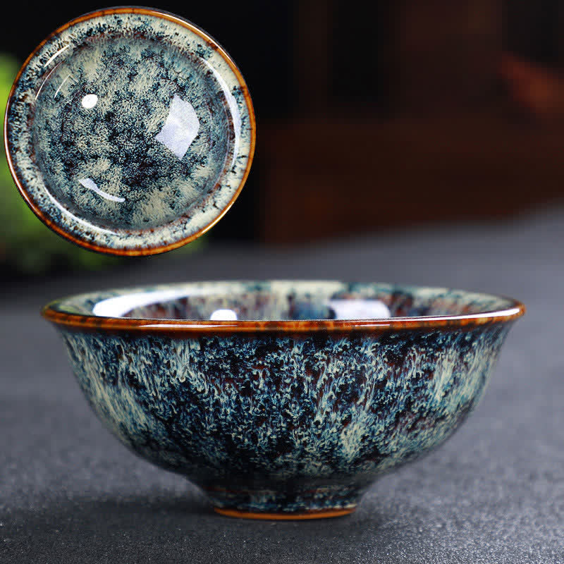 Buddha Stones Colorful Ceramic Teacup Home Office Tea Cups - image 12