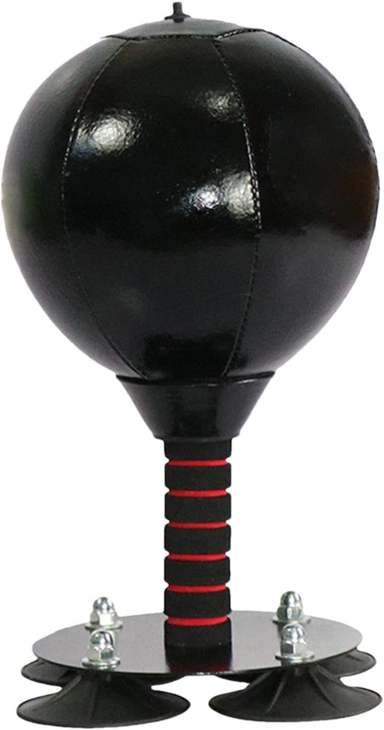 Saco de boxeo de mesa Fidtoy – Saco de boxeo con ventosa para usar en el escritorio