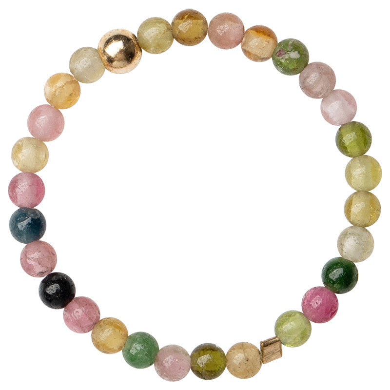 Buddha Stones Natural Tourmaline Positive Love Ring Ring BS 11