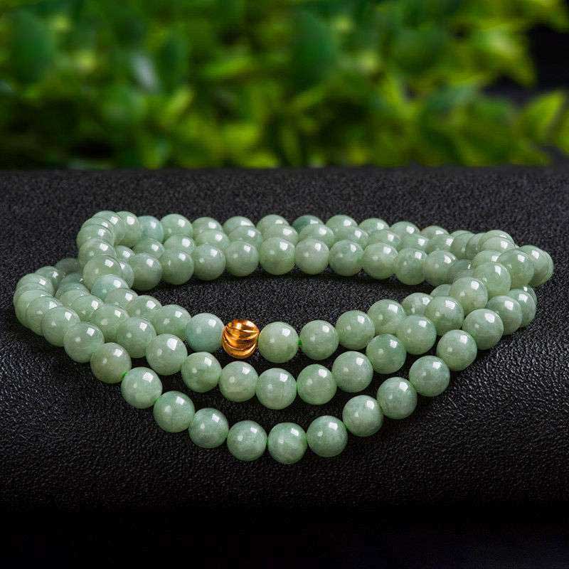 108 Beads Jade Luck Bracelet Mala Mala Bracelet BS 5
