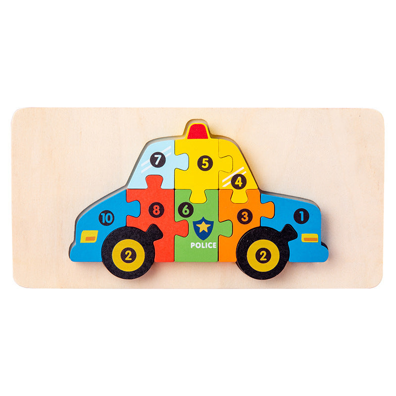 Fidtoy Wooden Shape Matching Puzzle for Toddler Learning Autism Kids Quiet Time Toy Montessori Puzzle Educational Toy Fine Motor Skills Game