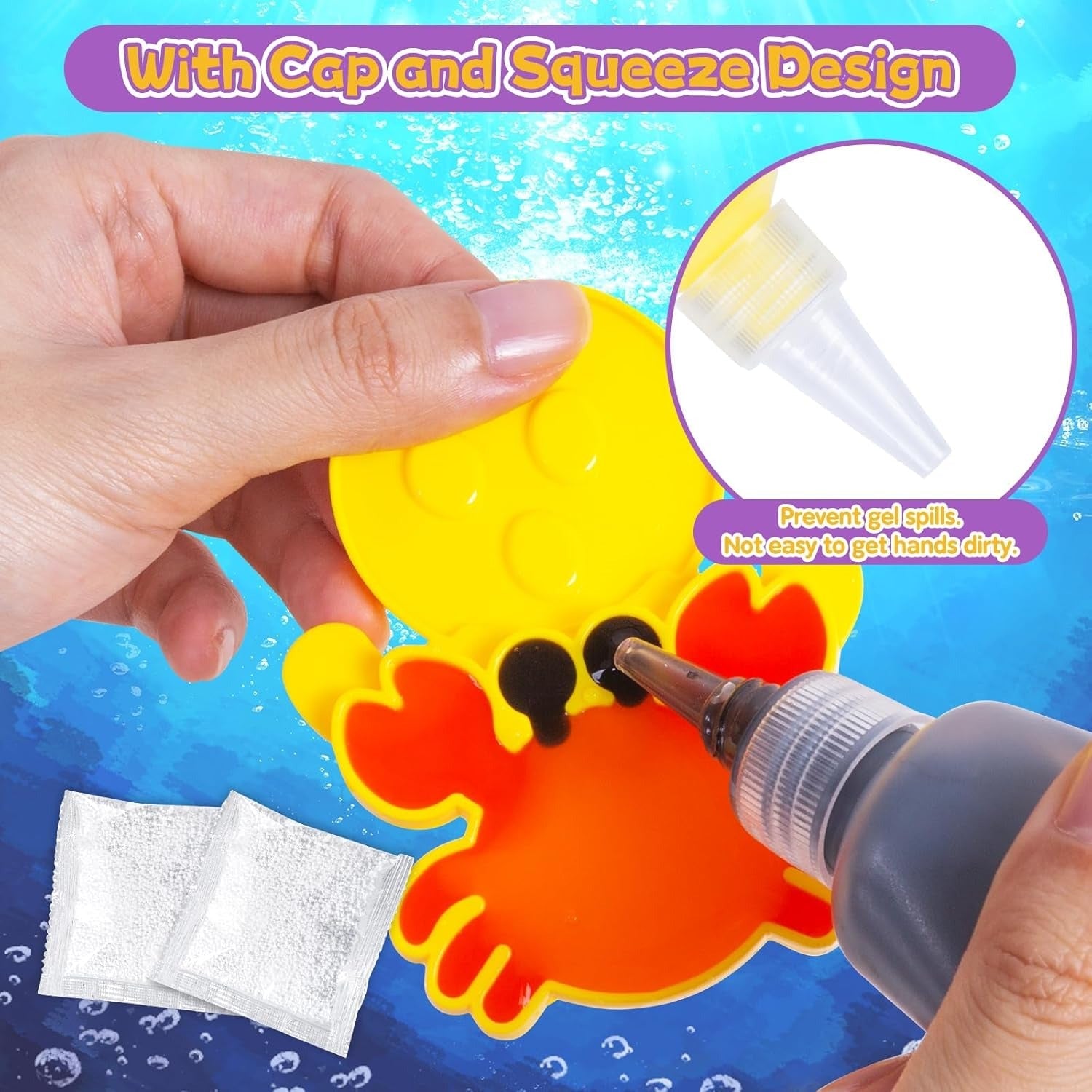 Paysage aquatique magique - Kit de moulage en gel d'eau DIY ELF - 693
