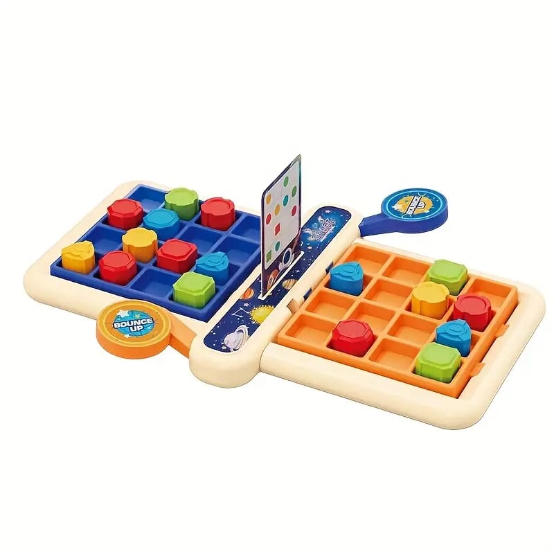 Juego de emparejamiento de formas geométricas Planet Geometry - Desafío multijugador 31A