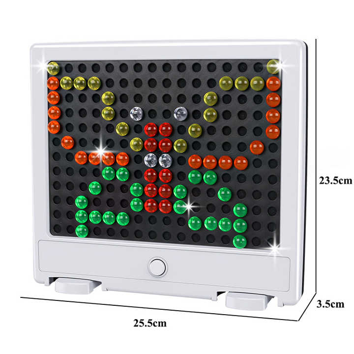 Tablero de clavijas iluminado con cuentas - 111