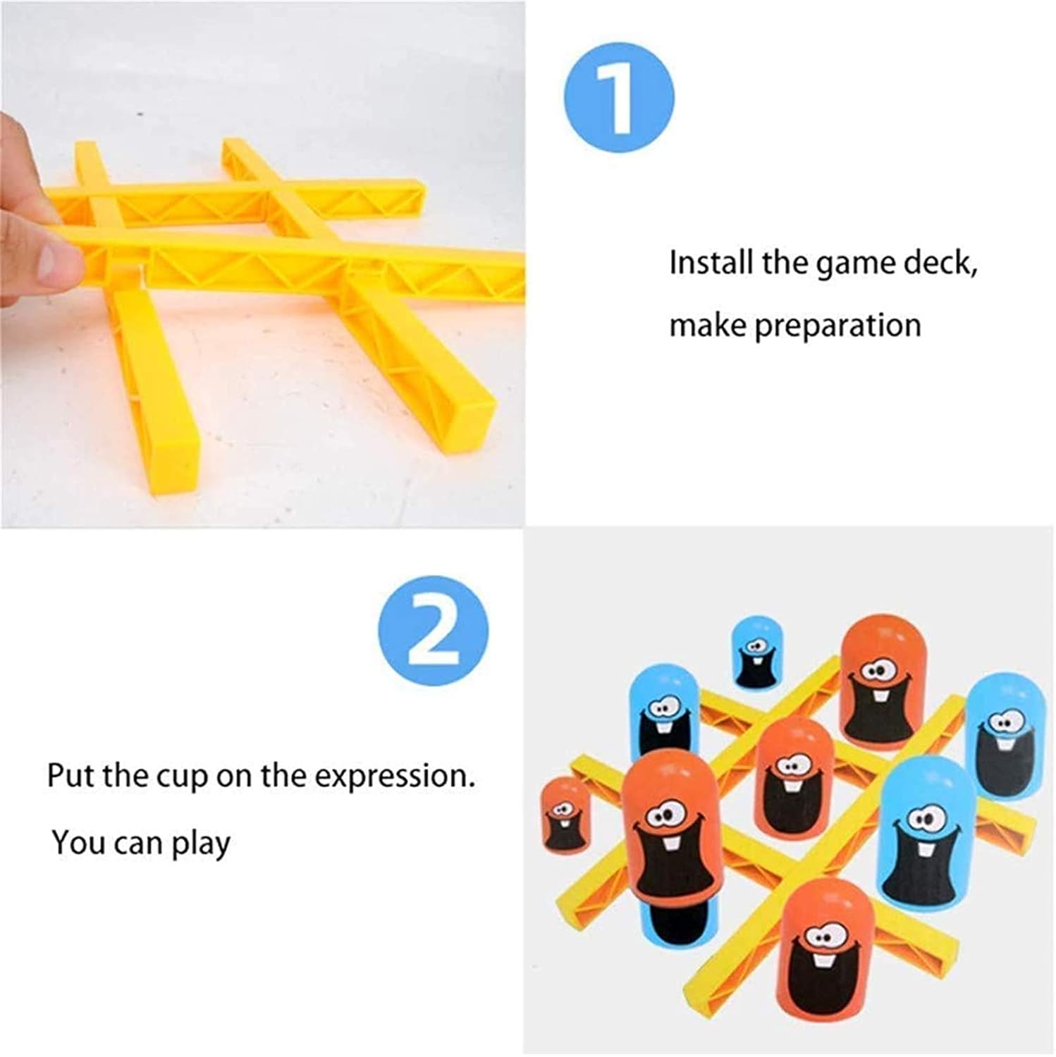 Juego de Batalla Familiar Fidtoy Gobble – Divertido Juego de Estrategia para Niños y Adultos