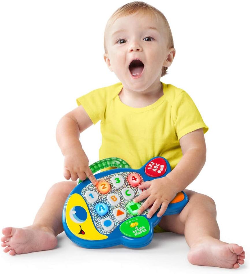Juguete de pez interactivo Fidtoy con luces, música y modos de aprendizaje