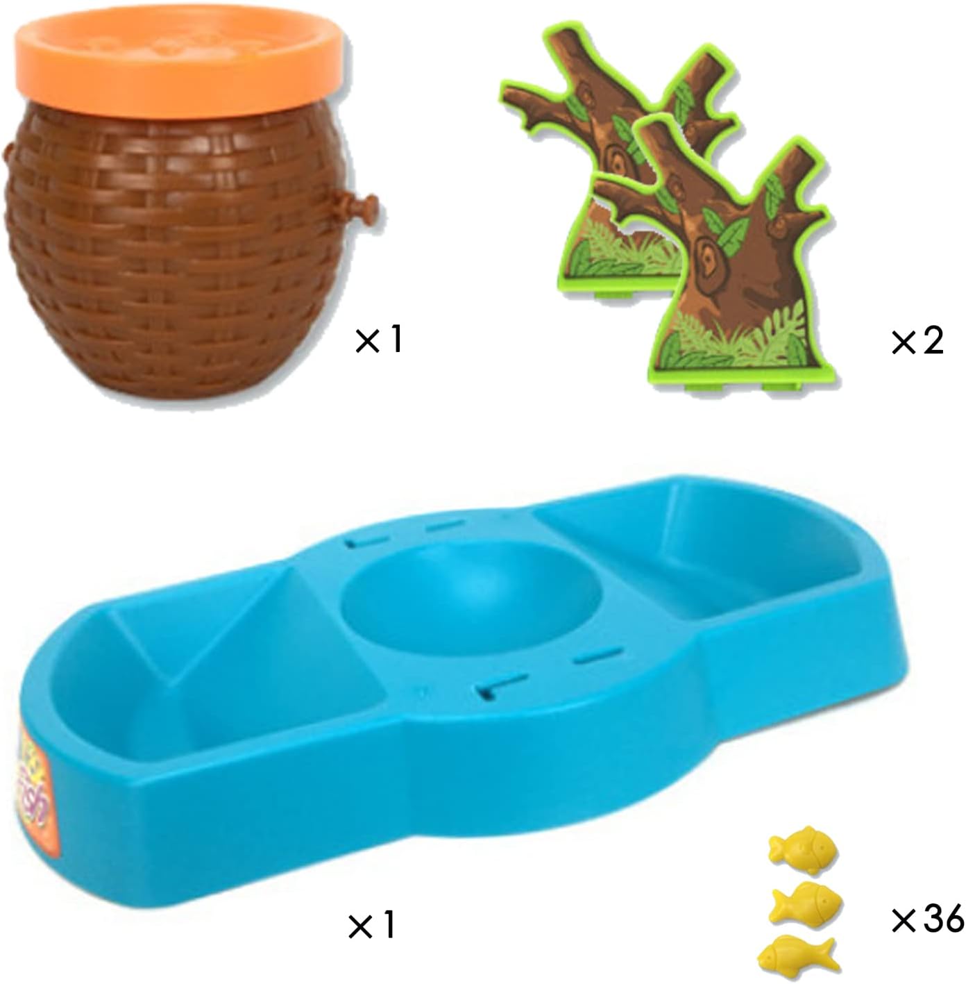 Fish Basket Game™ - Een zee van plezier - Familiespel