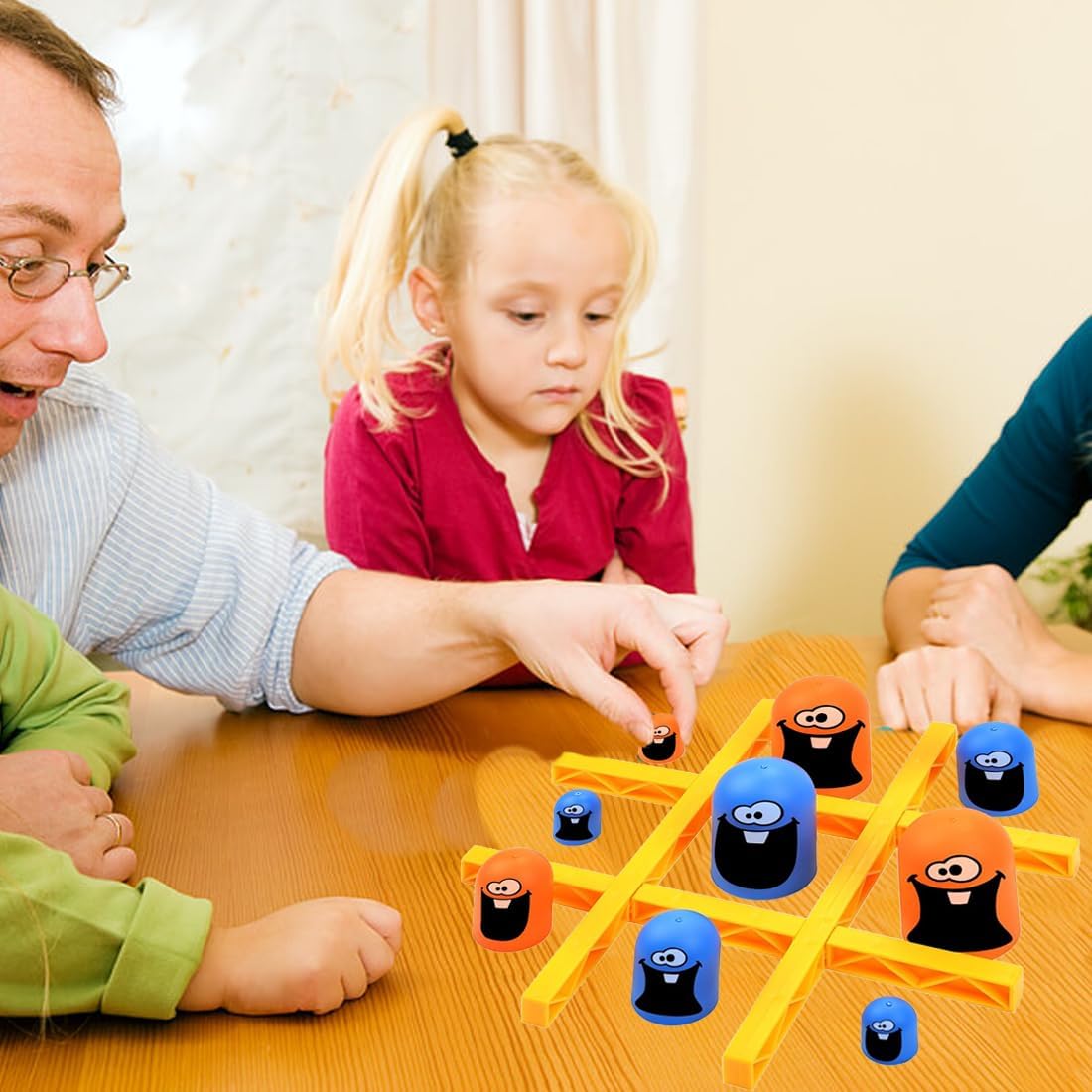 Juego de Batalla Familiar Fidtoy Gobble – Divertido Juego de Estrategia para Niños y Adultos