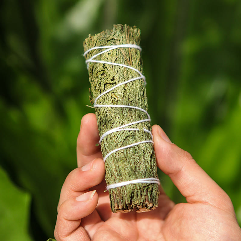 Buddha Stones Cedar Smudge Stick for Home Cleansing Incense Meditation and Rituals Cedar Sticks Incense Wands Incense BS 9