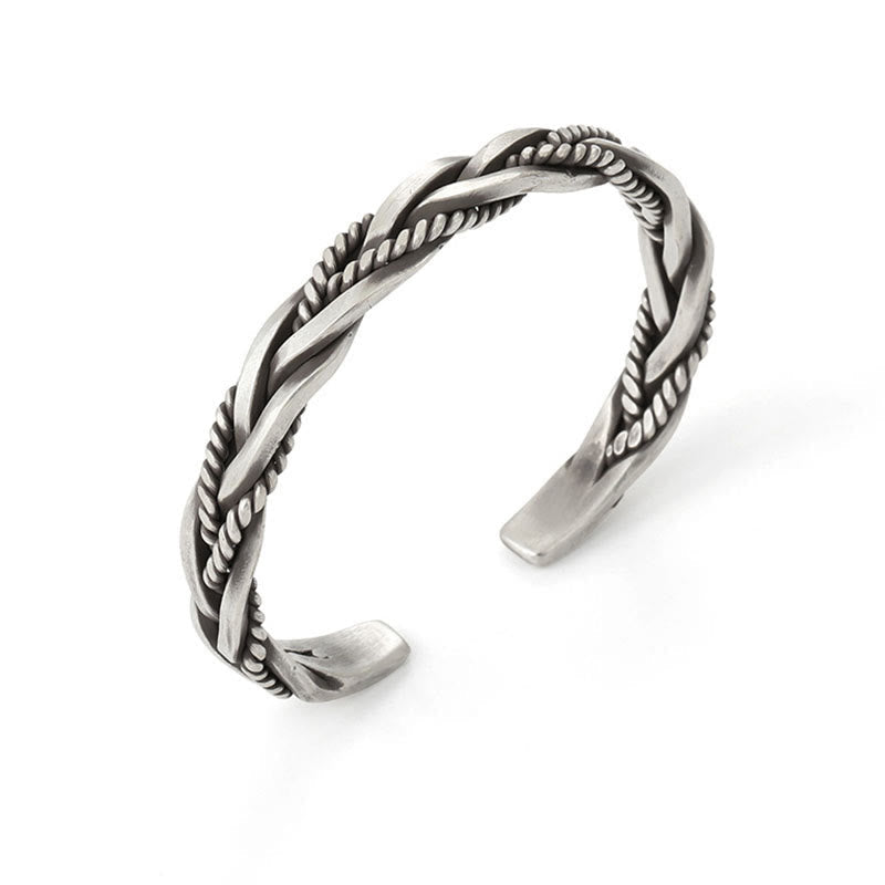 FREE Today: Balance Energy Retro Twisted Design Cuff Bracelet Bangle FREE FREE 7