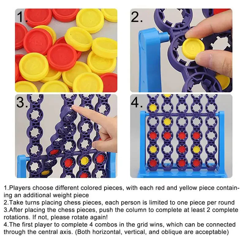 Jeux de société Stratégie de jeu Connect 4 Spin