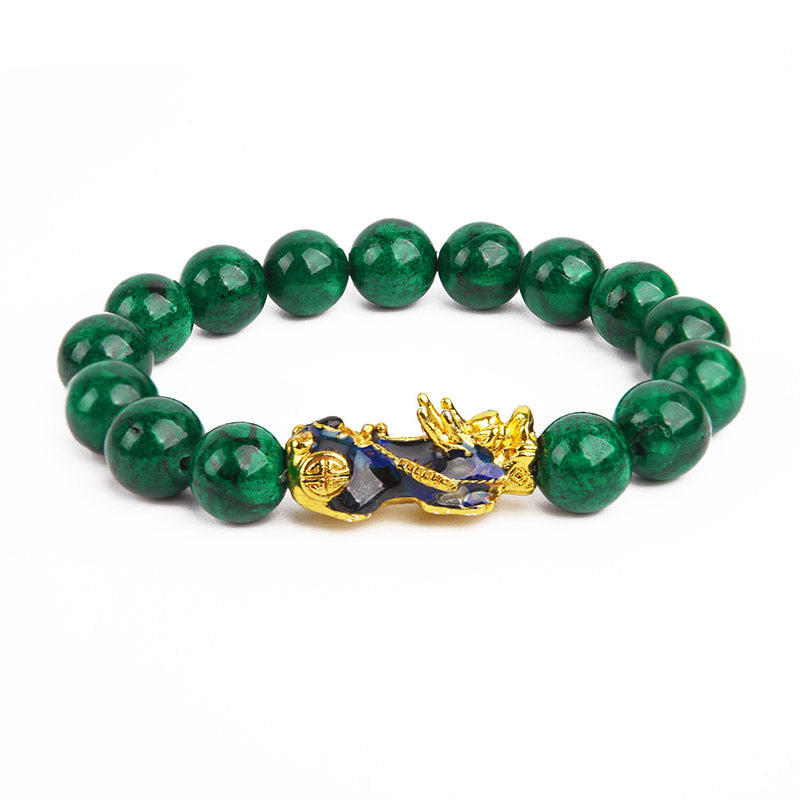 Foviel FengShui PiXiu Jade Protection Bracelet