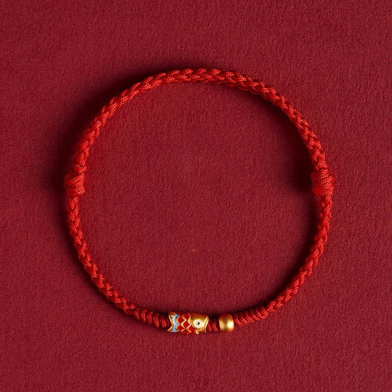 FREE Today: Lucky Koi Fish Success Braided Rope Bracelet FREE FREE 3