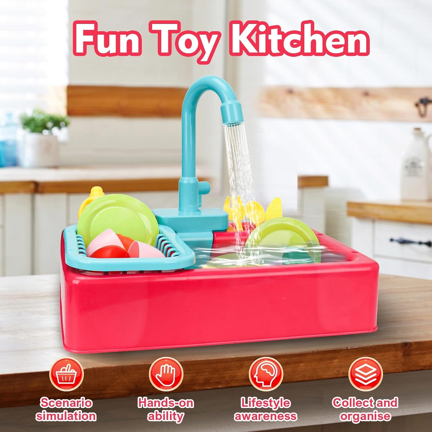 Kit de juego de fregadero para lavavajillas de cocina - 546