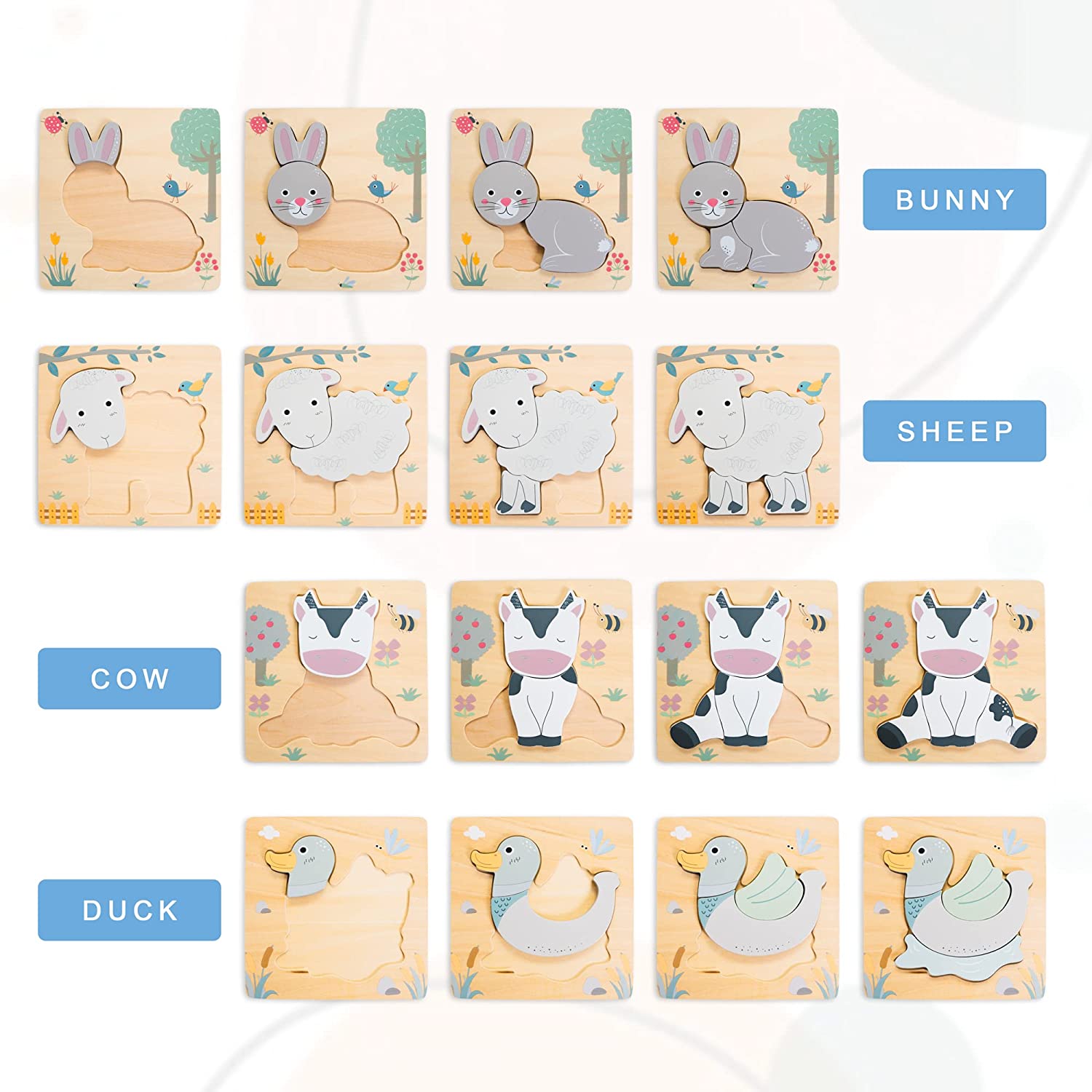 3D Animal Puzzle