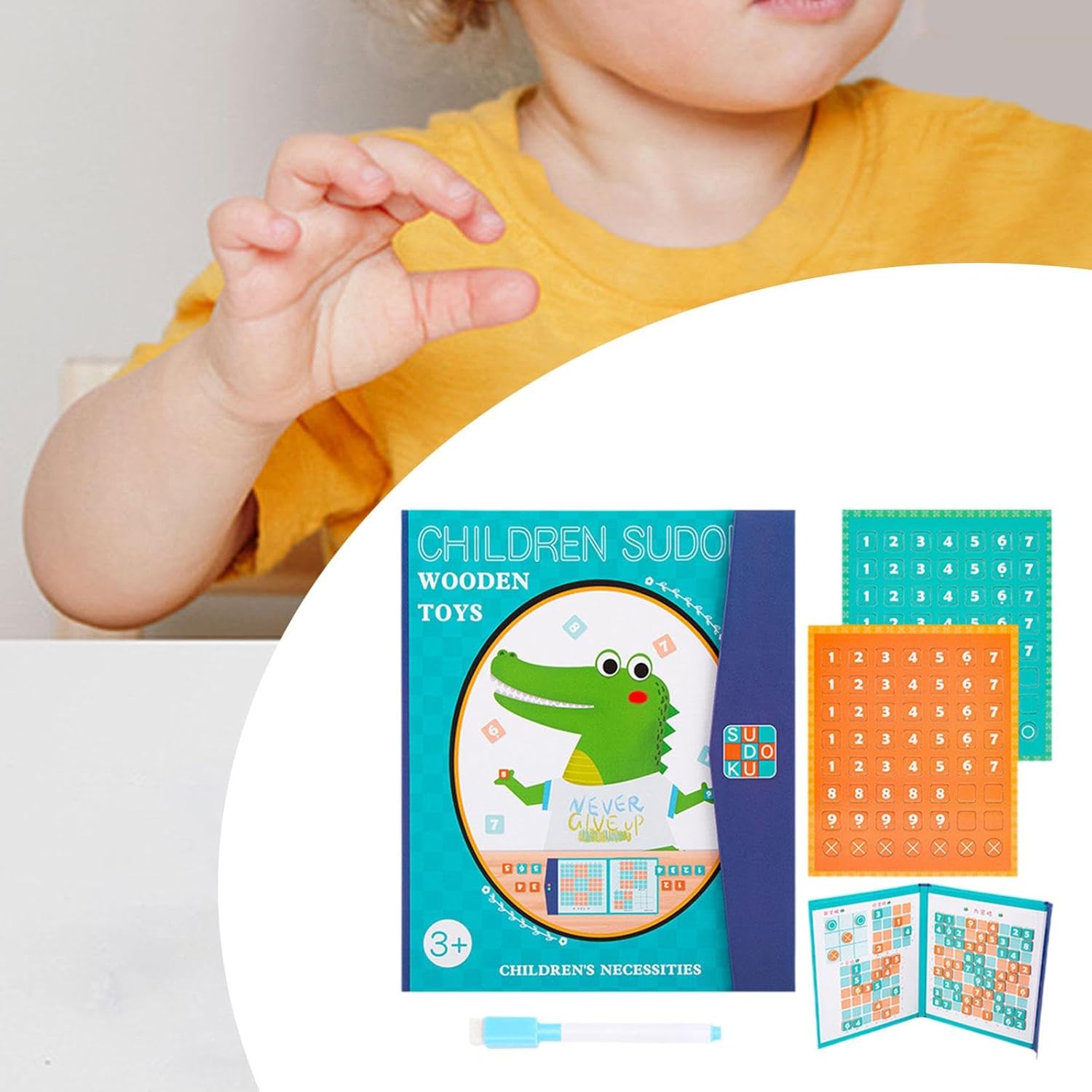 Fashion My Day Toddler Educational Toys Pen Control Practice Toy for Kids Ages 3+ Gift Style C