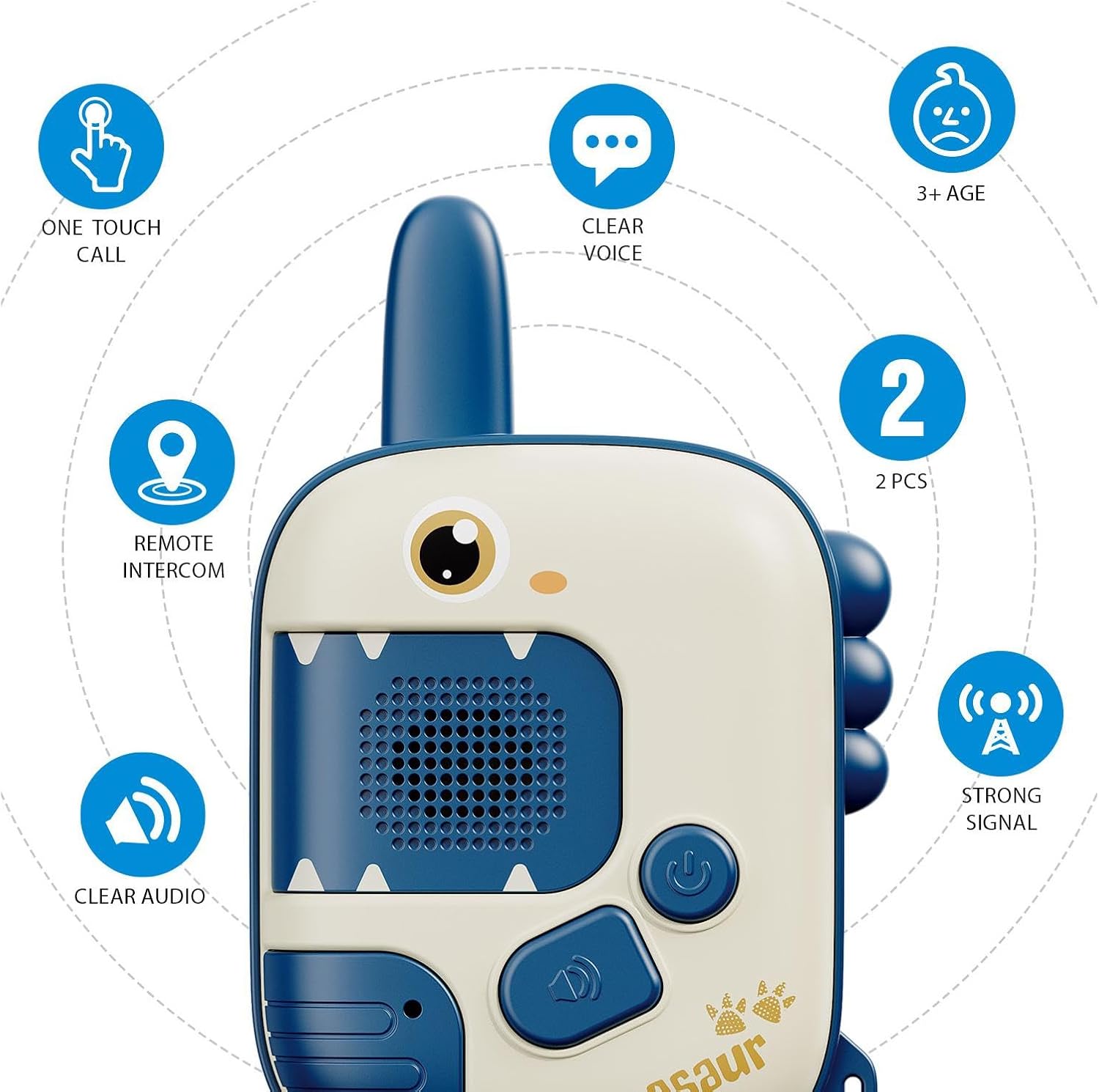 Dino Talk - Avontuur & Pret - Dino Walkie-Talkies