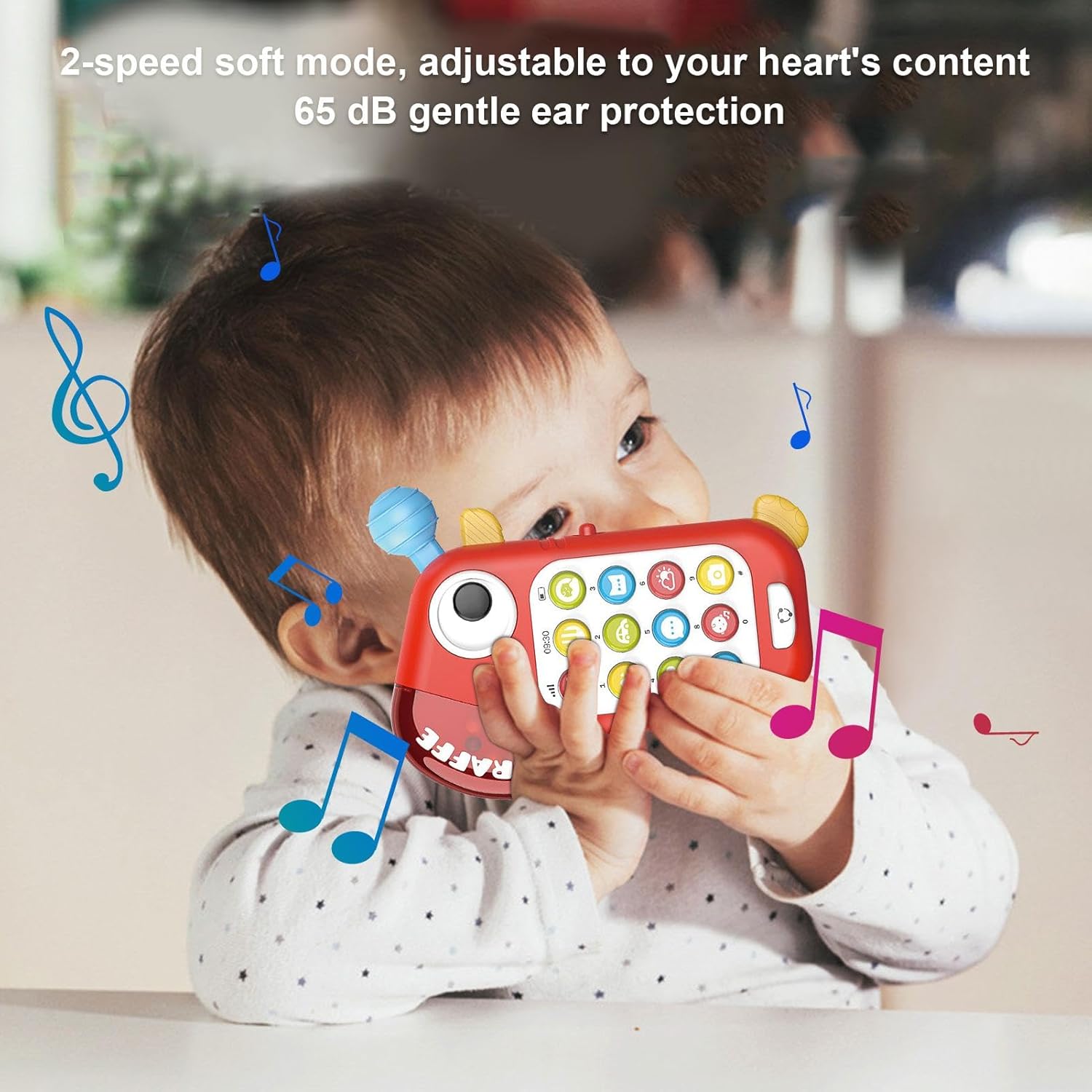 Fidtoy Learning Sensory Multi-Activity Phone Toy for Babies