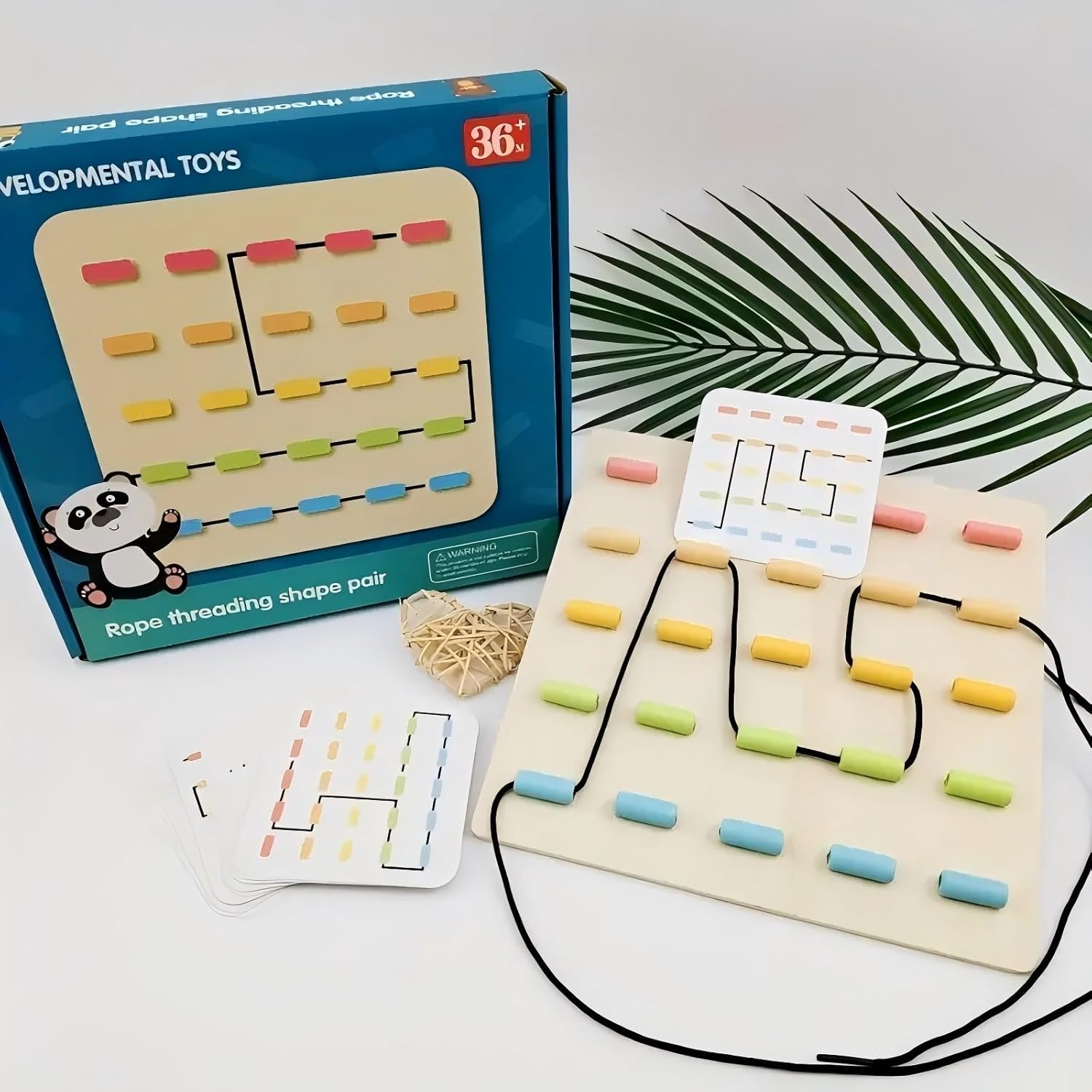 TNBUENO Dementia Activities Kit for Seniors – Alzheimers Memory Games with Puzzles & Color Cards – Products for Elderly Adults with Dementia or Memory Loss