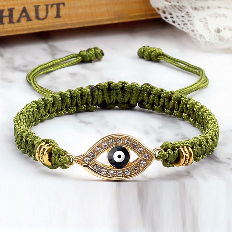 Buddha Stones Evil Eye Keep Away Evil Spirits String Bracelet - image 15