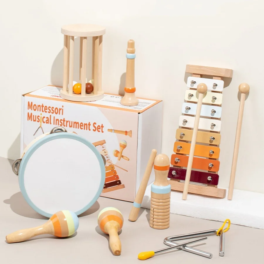 Infant Bell™ - Sonidos Suaves - Instrumentos Musicales Montessori