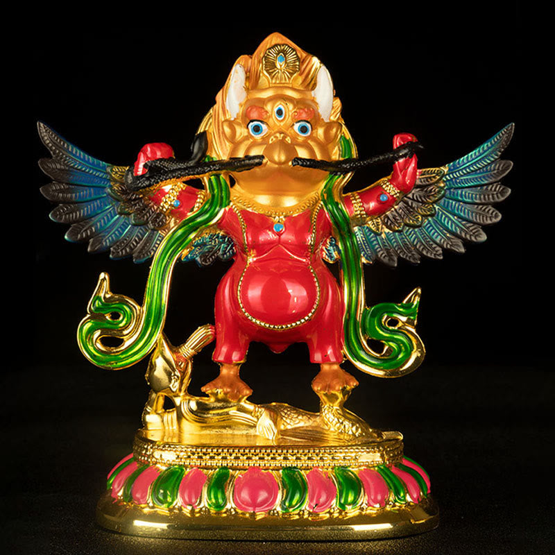 Buddha Stones Tibet Garuda Bird Alloy Keep Evil Spirits Away Home Decoration Decorations BS 6