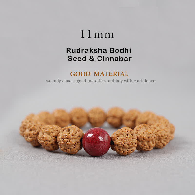 Buddhastoneshop Tibet Rudraksha Bodhi Seed Dzi Bead Amber Turquoise Wealth Bracelet