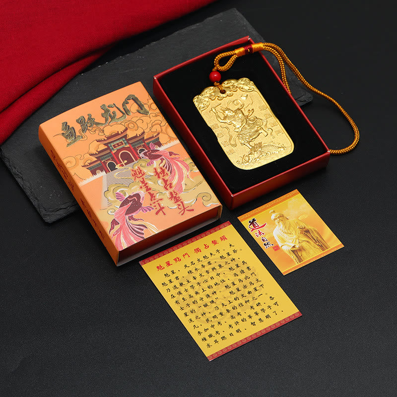 Buddha Stones Feng Shui Auspicious Star Wenchang Pen Pagoda Koi Fish Car Hanging Decoration Car Hanging Decoration BS 3