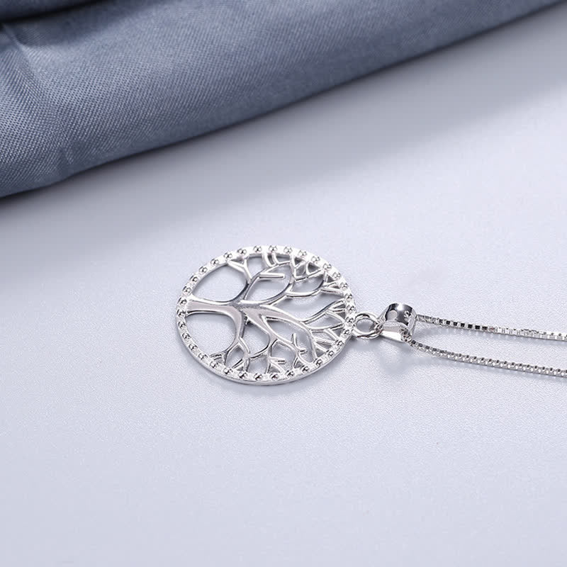Buddha Stones The Tree of Life 925 Sterling Silver Creation Necklace Pendant Necklaces & Pendants BS 5