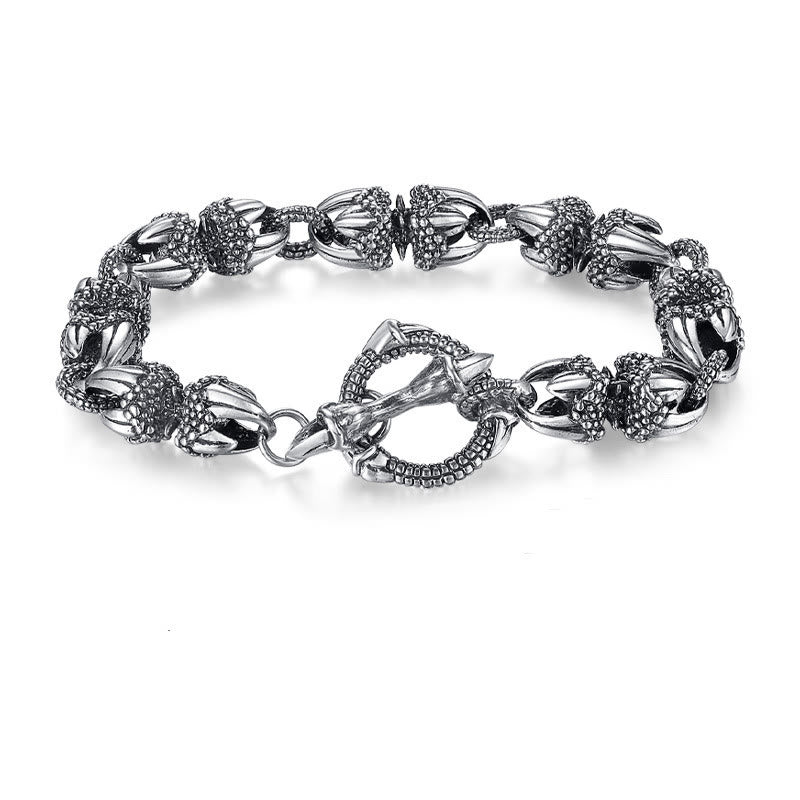 Buddha Stones Dragon Claw Engraved Strength Protection Bracelet Bracelet BS 4
