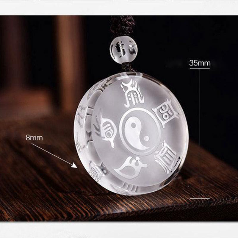 FREE Today: Feng Shui Liuli Yin Yang Protection Balance Pendant Necklace - image 7