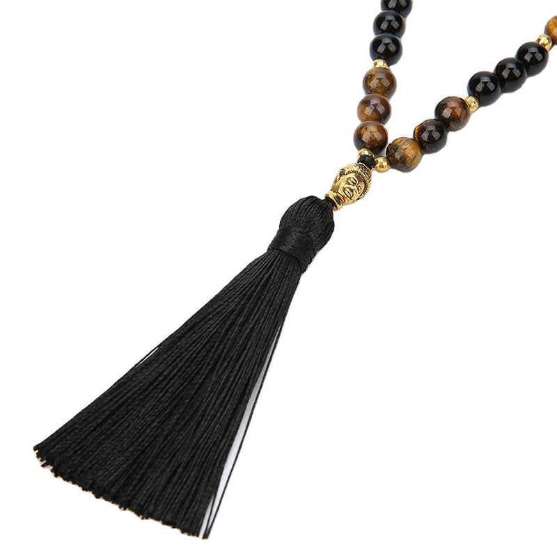 Buddha Stones Tibetan Green Jasper Protection Mala Bracelet Mala Bracelet BS 4
