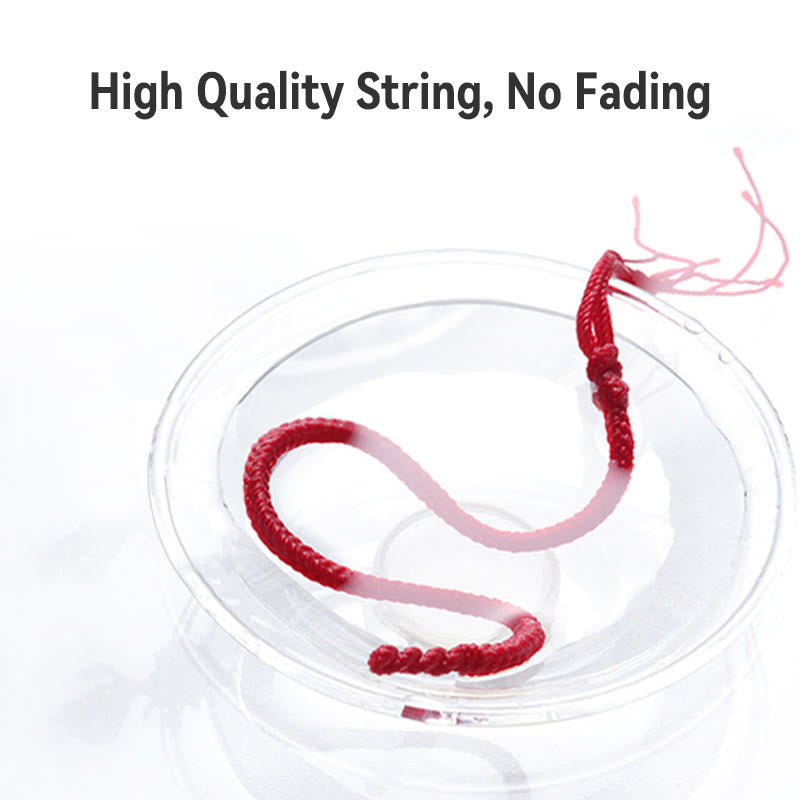 Buddha Stones 999 Gold Bead Handmade Four Thread Wishful Knots Braided Protection Bracelet (Extra 30% Off | USE CODE: FS30) - image 3