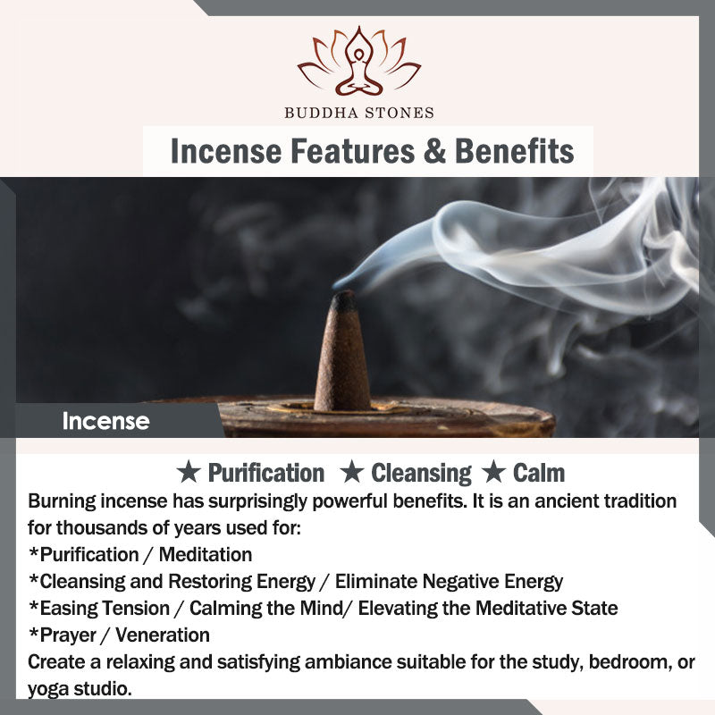Buddha Stones Mixed Floral Aroma Sandalwood Backflow Incense 50 Cones Pack Incense BS 7